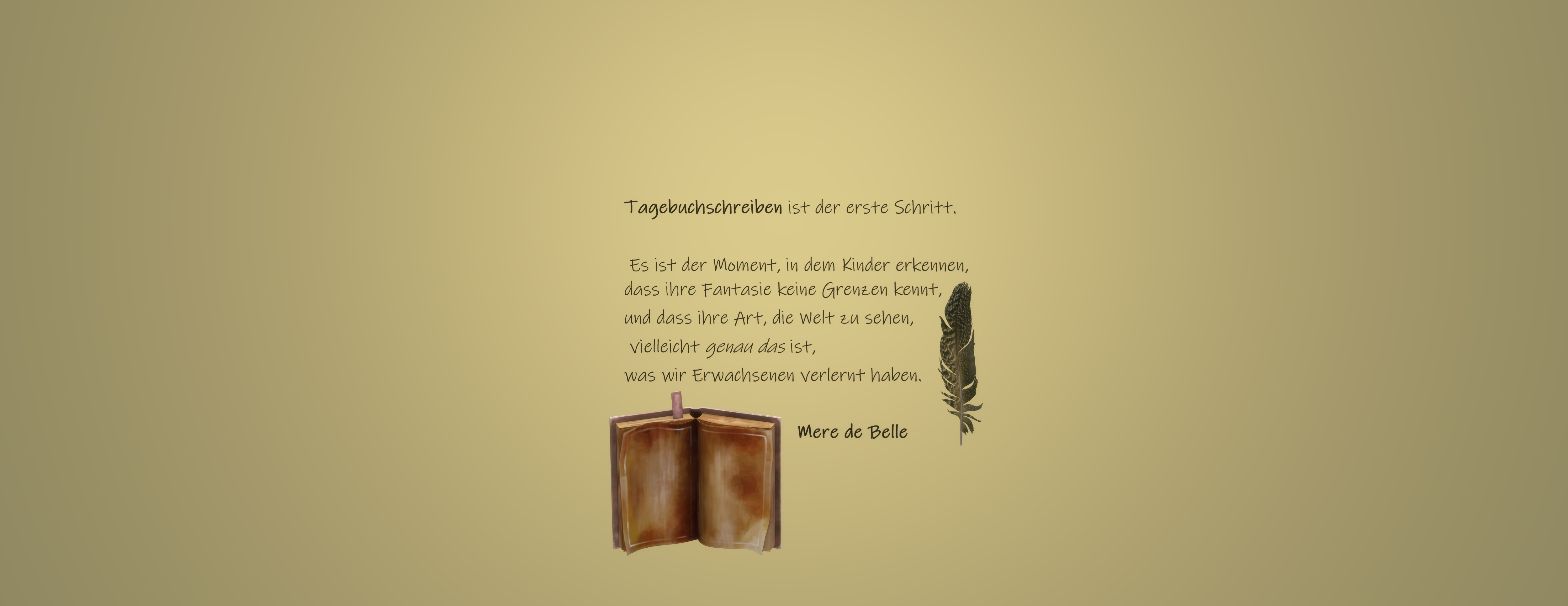 tagebuch schreiben erster schritt