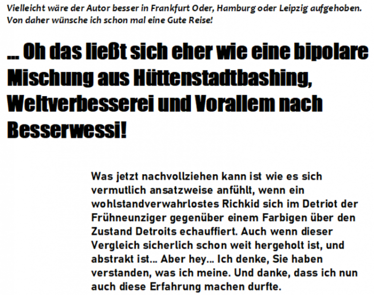 Hütten-Bashing Reloaded